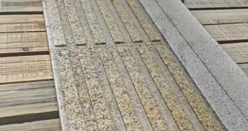 怀化黄金麻盲道石 盲条