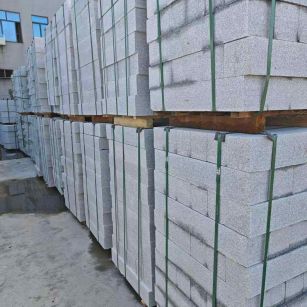 怀化芝麻白路牙石，路侧石