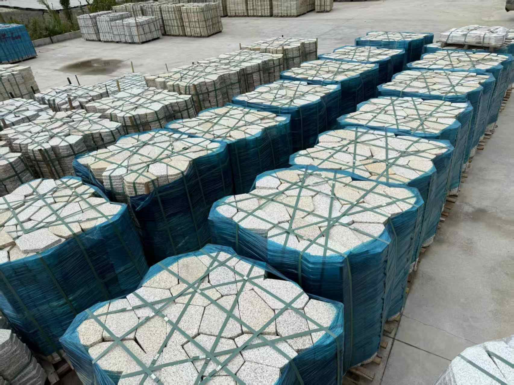 怀化黄金麻冰裂纹 碎拼